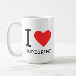 I Liebe Goregrind Kaffeetasse