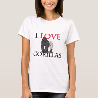 I Liebe-Gorillas T-Shirt
