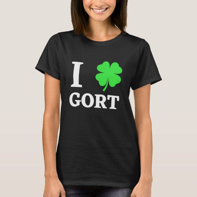 I LIEBE GORT T-Shirt (Vorderseite)