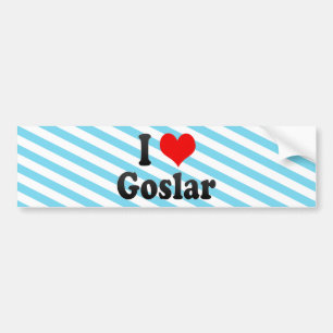 I Liebe Goslar, Deutschland. Ich Liebe Goslar, Autoaufkleber