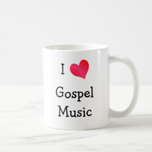 I Liebe Gospel Music Kaffeetasse