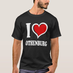 I Liebe Göteborg I Herz T-Shirt