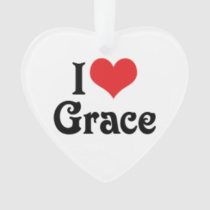 I Liebe Grace Ornament