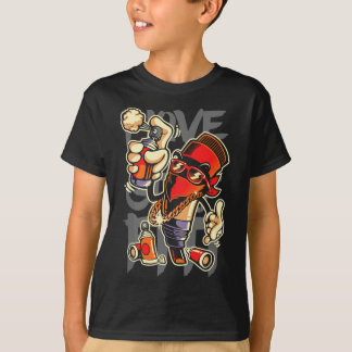 I Liebe Graffiti Art Spray Paint Graffiti Artist U T-Shirt