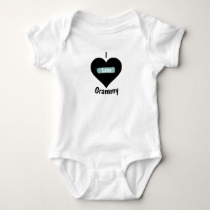 I Liebe Grammatik ein Stück Baby Strampler