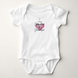 I LIEBE GRANDMA Babybodysuit Baby Strampler