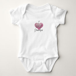 I LIEBE GRANDPA Baby 1-Stück Baby Strampler