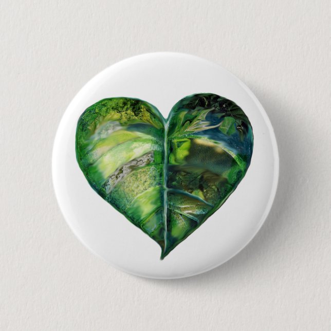 I Liebe Green Button (Vorderseite)