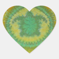 I Liebe Green Turtles Gefärbte Krawatte Phat Dyes