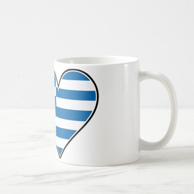 I Liebe Griechenland Kaffeetasse (Rechts)
