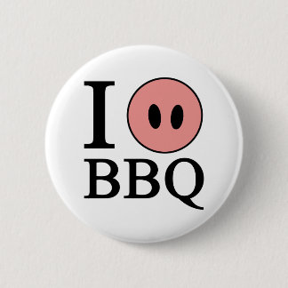 I Liebe GRILLEN Button