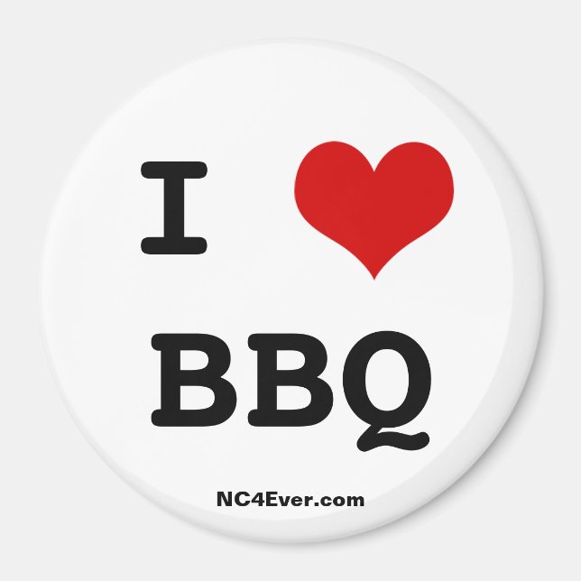 I LIEBE GRILLEN MAGNET (Vorne)