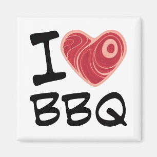 I LIEBE GRILLEN MAGNET