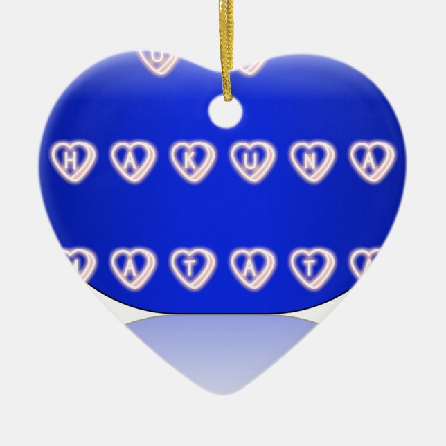 I Liebe Großbritannien Keramikornament (Vorne)