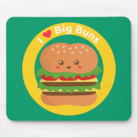 I Liebe-große Brötchen, Kawaii großer Burger