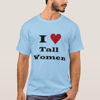 I Liebe-große Frauen T-Shirt