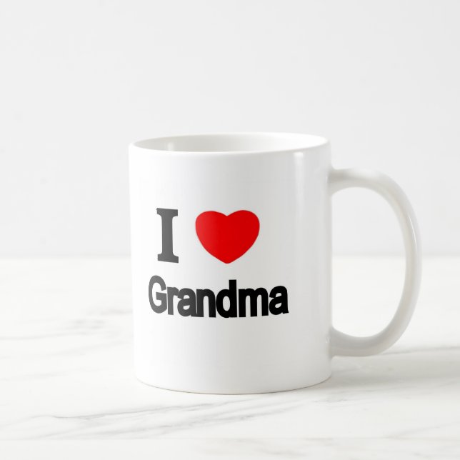 I Liebe-Großmutter Kaffeetasse (Rechts)