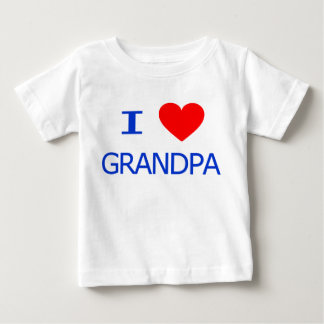 I Liebe-Großvater Baby T-shirt