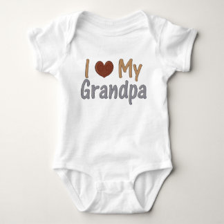 I Liebe-Großvater-Säuglings-Strampler Baby Strampler