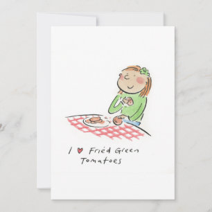 I Liebe Grüne Tomaten Einladung