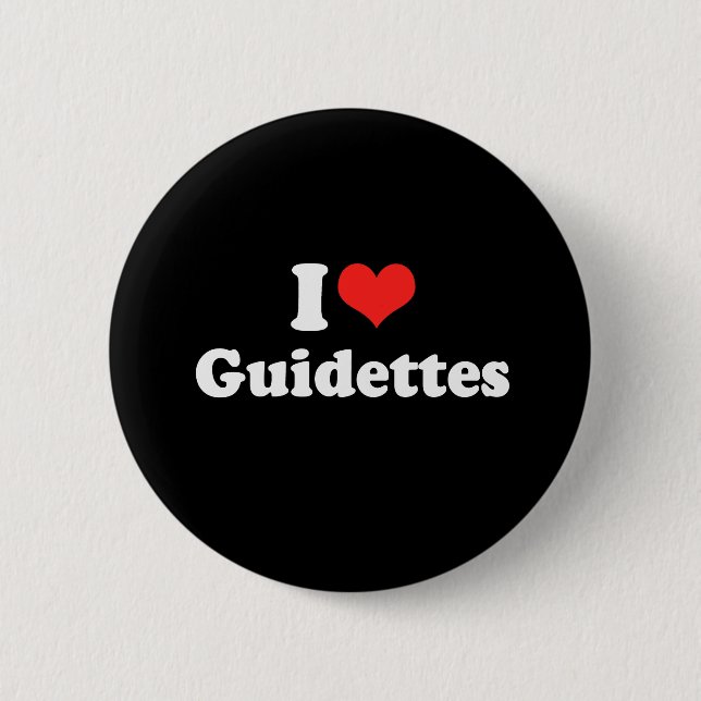 I Liebe Guidettes Button (Vorderseite)