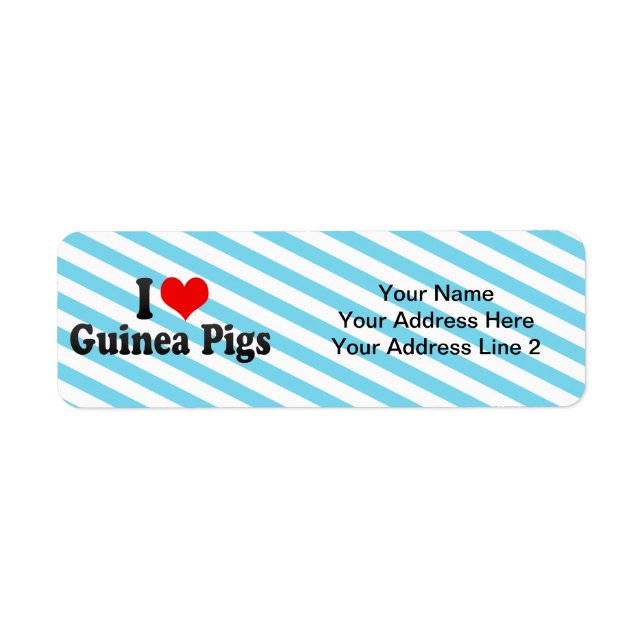 I Liebe Guinea Schweine (Vorne)