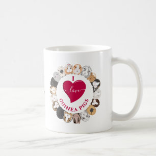 I Liebe Guinea Schweine Kaffeetasse