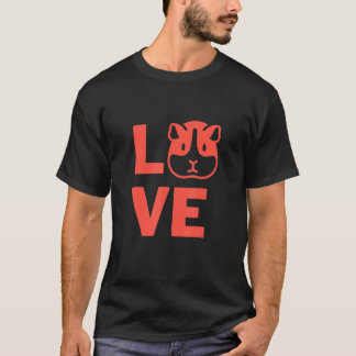 I Liebe Guinea Schweineschällinge Haustiere und Ti T-Shirt