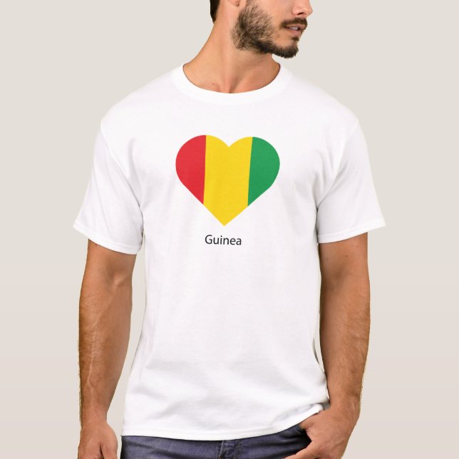 I LIEBE GUINEA T-Shirt (Vorderseite)