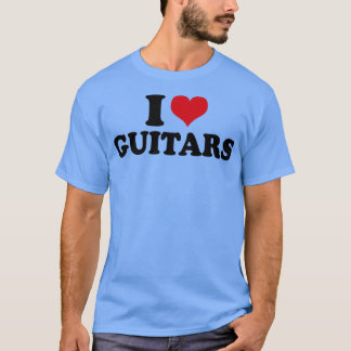 I Liebe Guitars T-Shirt