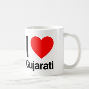 i Liebe gujarati Kaffeetasse