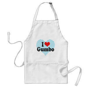 I Liebe-Gumbo Schürze