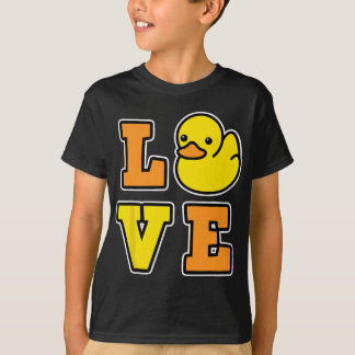 I Liebe Gummienten für Frauen und Männer, die Ente T-Shirt