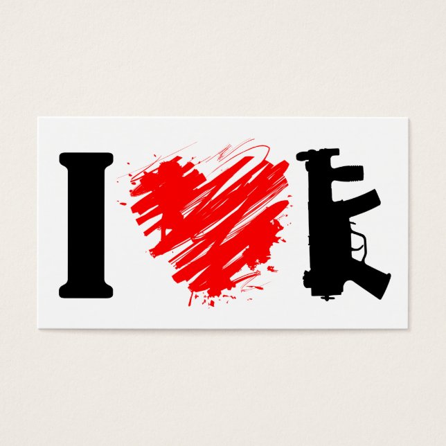 I Liebe Guns (Vorderseite)