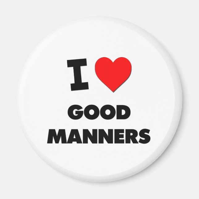 I Liebe Gute Mannschaften Magnet (Vorne)