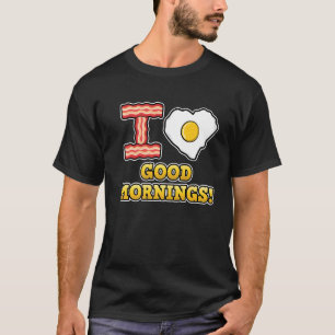 I Liebe Guten Morgen Niedlich Herzstück Liebe Gefr T-Shirt
