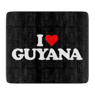 I LIEBE GUYANA SCHNEIDEBRETT