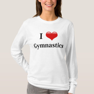 I Liebe Gymnastik T-Shirt