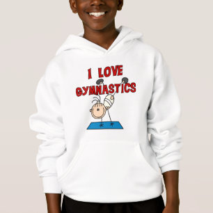 I Liebe-Gymnastik-T-Shirts und Geschenke Hoodie