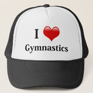 I Liebe Gymnastik Truckerkappe