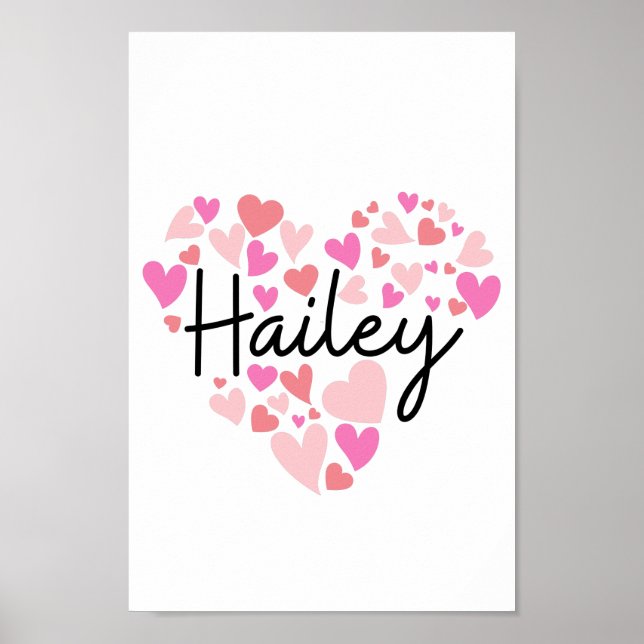 I Liebe Hailey Poster (Vorne)