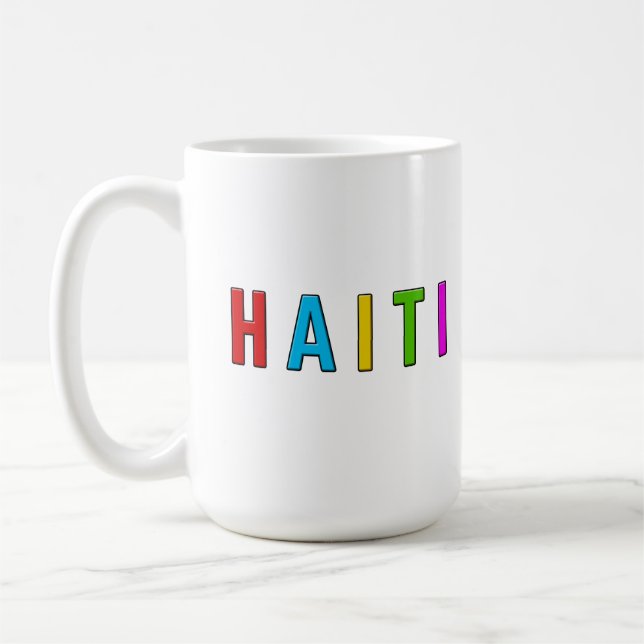 I Liebe Haiti Kaffeetasse (Links)