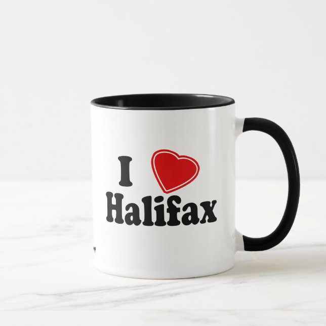 I Liebe Halifax Tasse (Rechts)