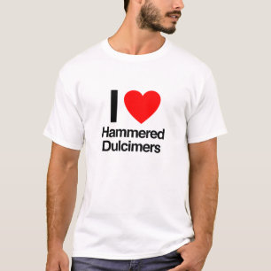 i Liebe hammer Dulcimers T-Shirt