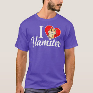 I Liebe Hamster D001-0094A T-Shirt