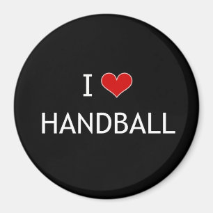 I Liebe Handball Magnet