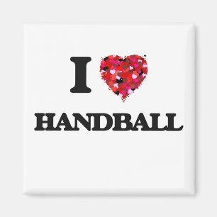 I Liebe Handball Magnet