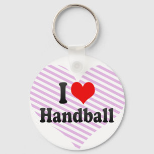 I Liebe Handball Schlüsselanhänger