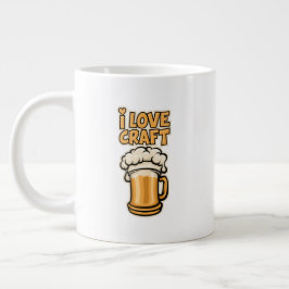 I Liebe Handboote Jumbo-Tasse