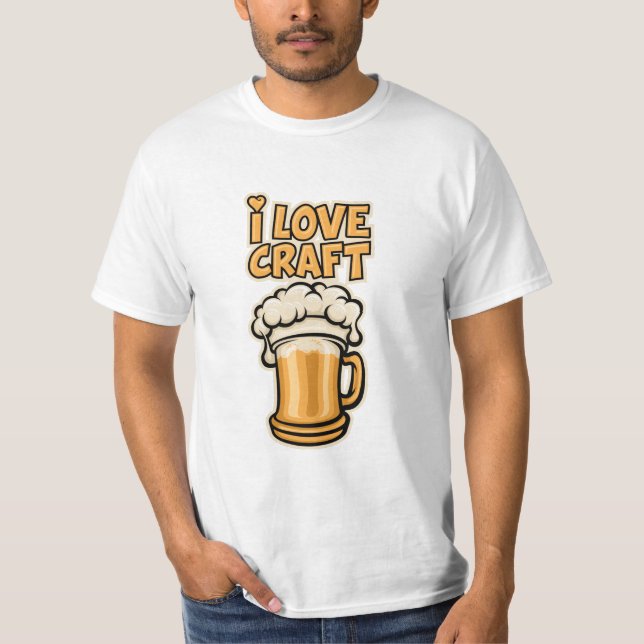 I Liebe Handboote T-Shirt (Vorderseite)